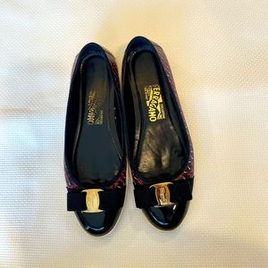 Salvatore Ferragamo leather flat